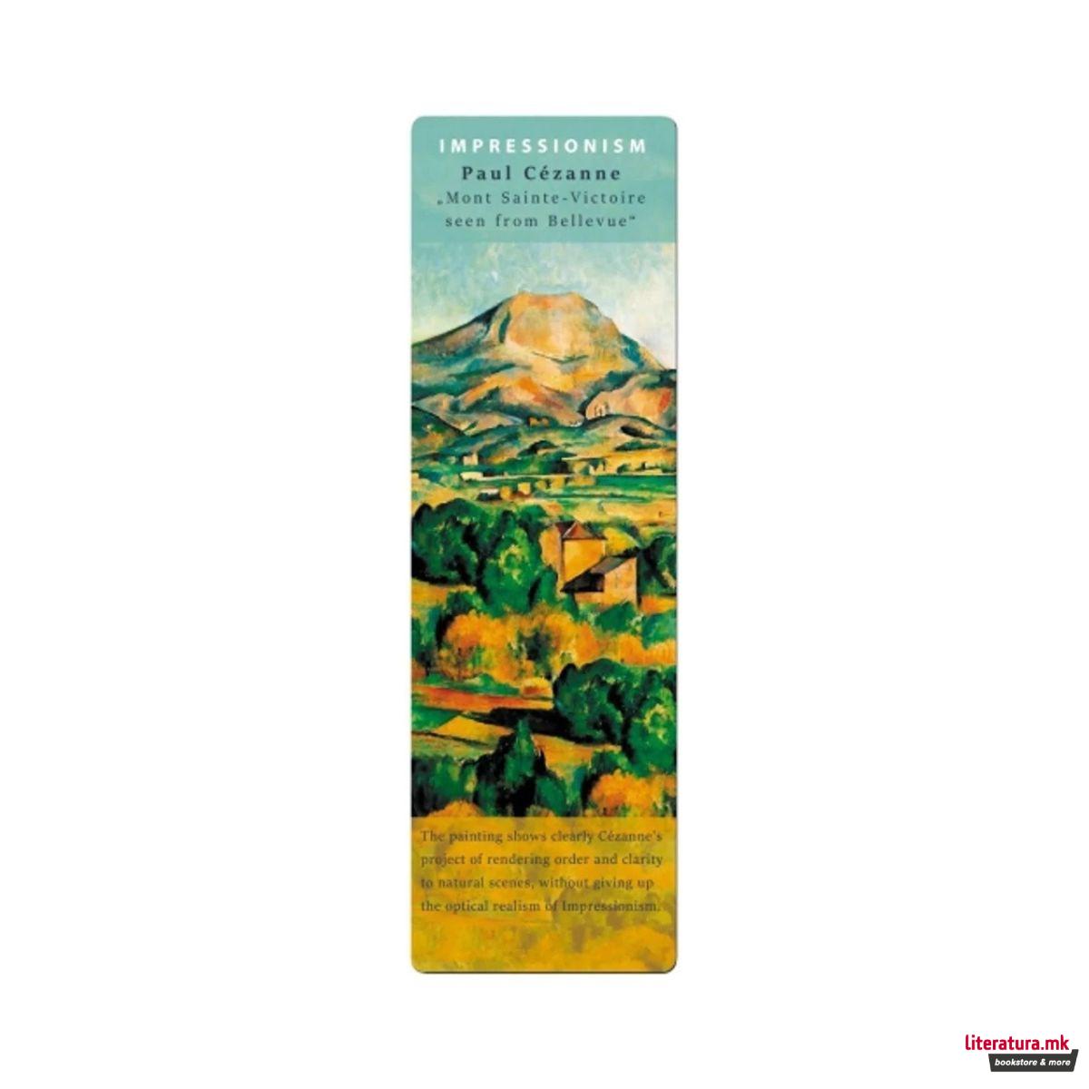 Уметнички разделник, Impressionists - Cezanne: Mont Sainte-Victoire 