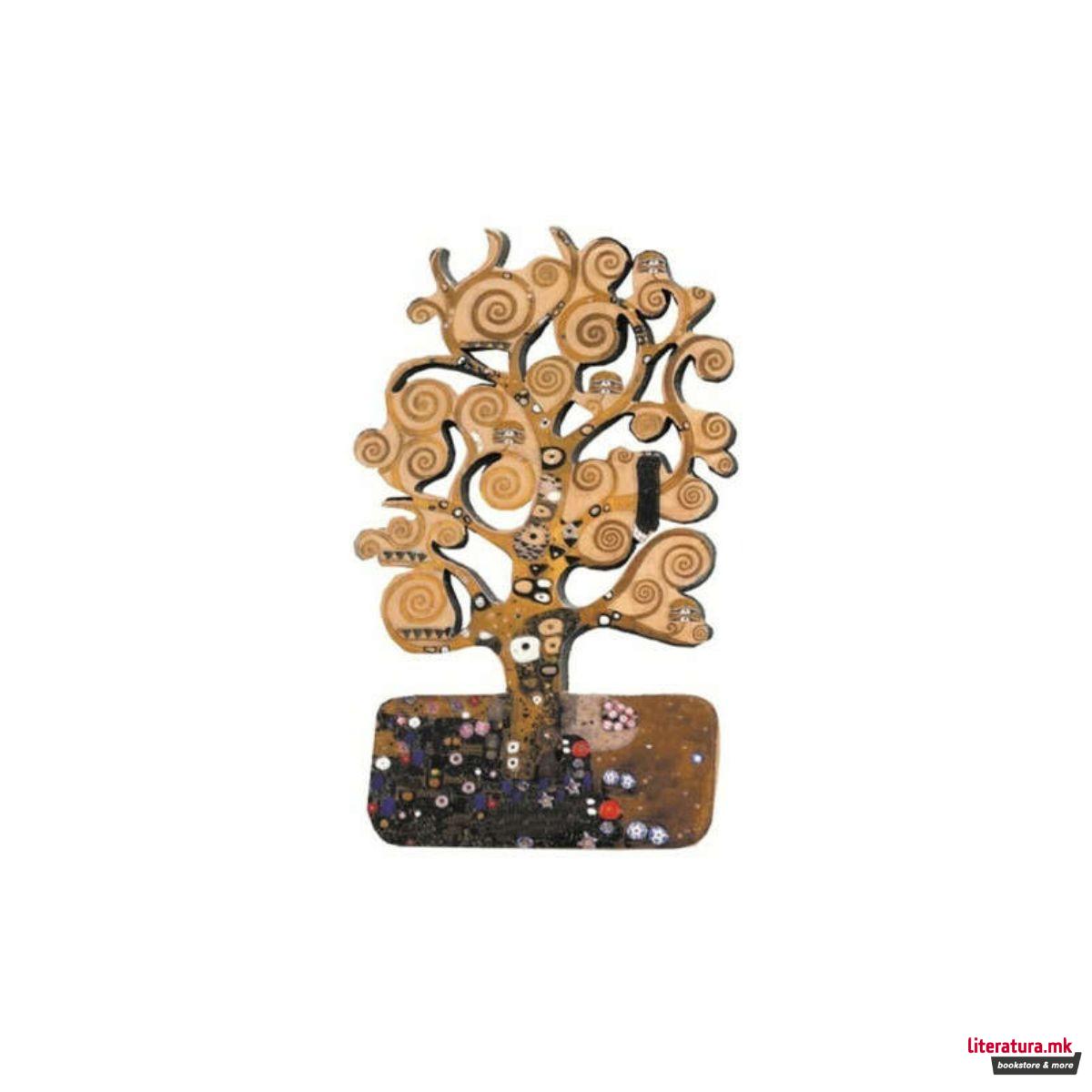 Магнет од медијапан, Gustav Klimt - Tree of Life 