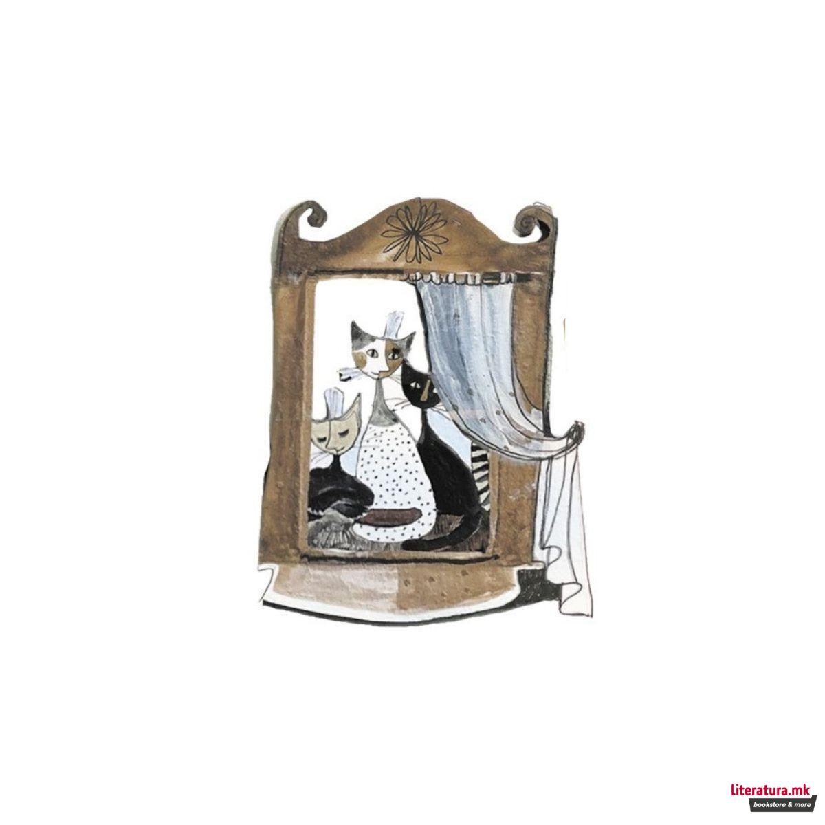 Магнет од медијапан, Rosina Wachtmeister - Window 