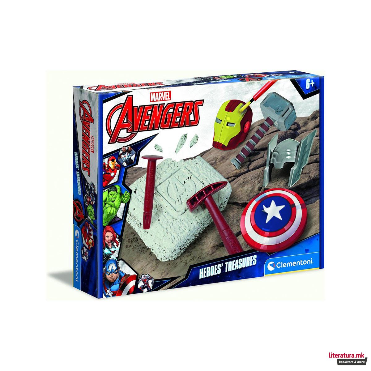 Сет за ископување, Marvel Avengers - Super Hero Treasure Hunting 