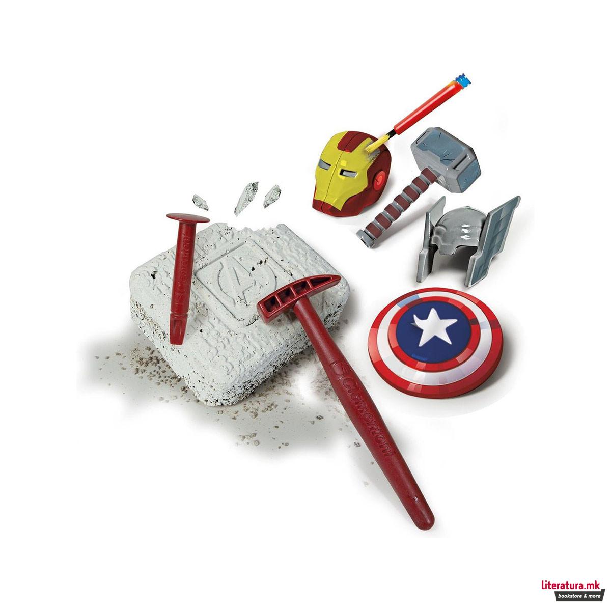 Сет за ископување, Marvel Avengers - Super Hero Treasure Hunting 