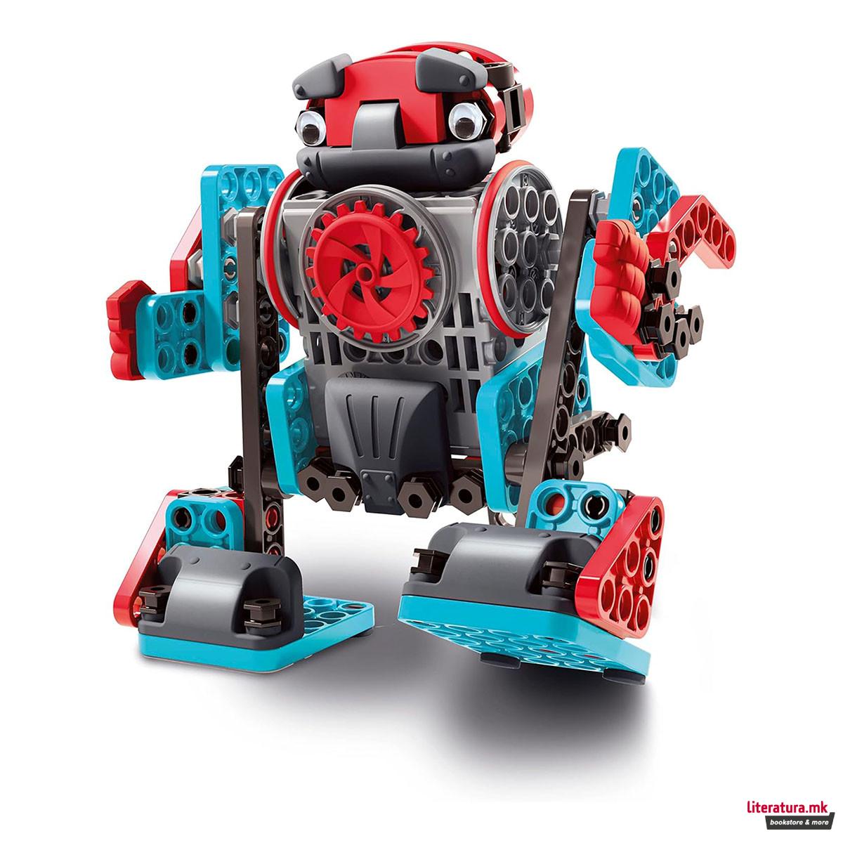 STEM сет за градба, Science Museum Build, Mechanics Junior - Moving Robots 