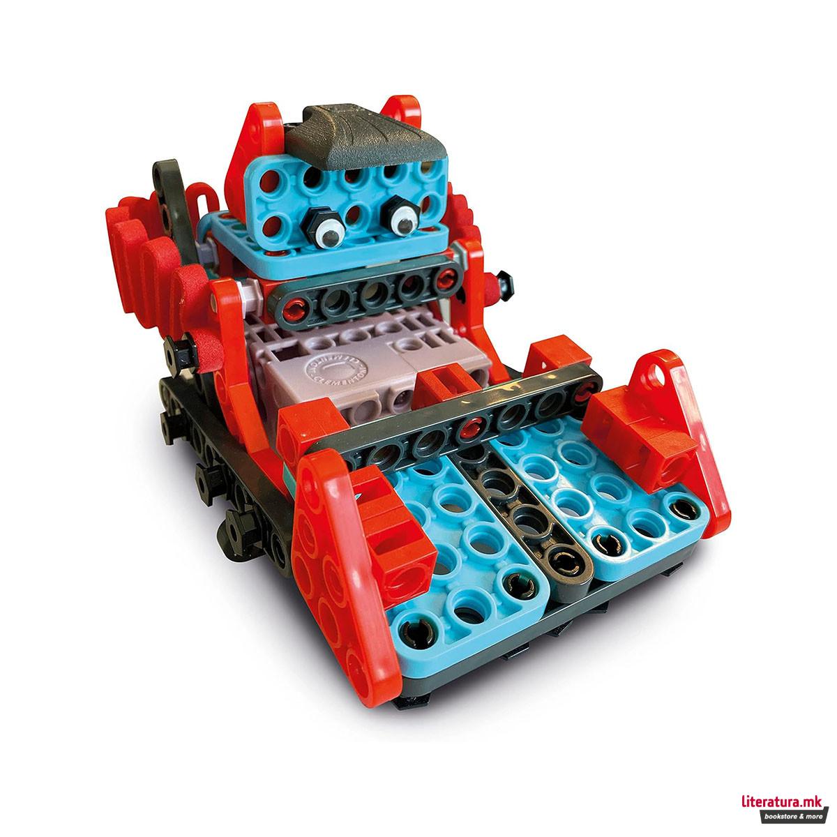 STEM сет за градба, Science Museum Build, Mechanics Junior - Moving Robots 