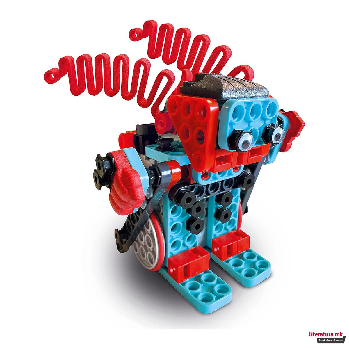 STEM сет за градба, Science Museum Build, Mechanics Junior - Moving Robots 