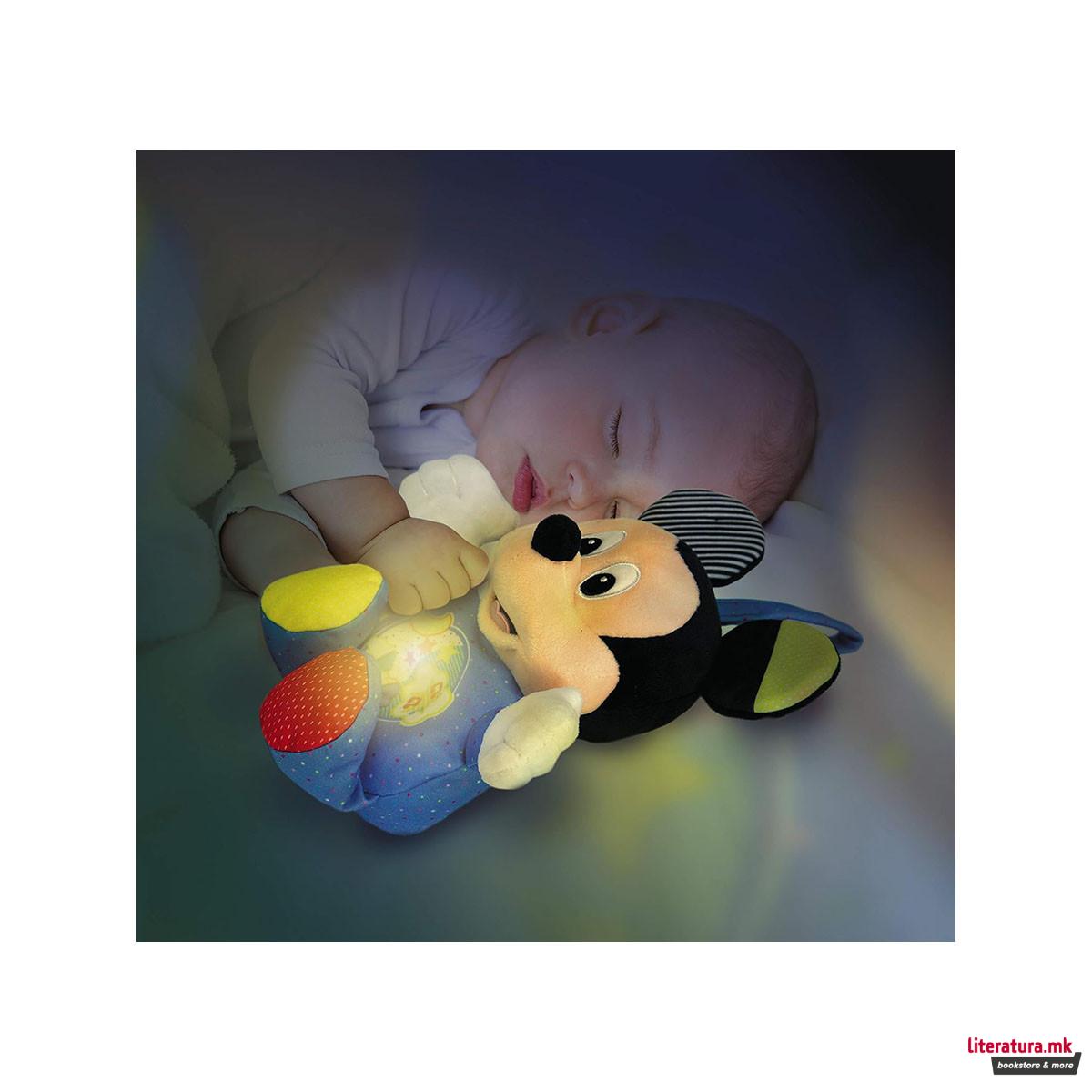 Светлечка плишана играчка, Clementoni Baby, Disney - Mickey Mouse 