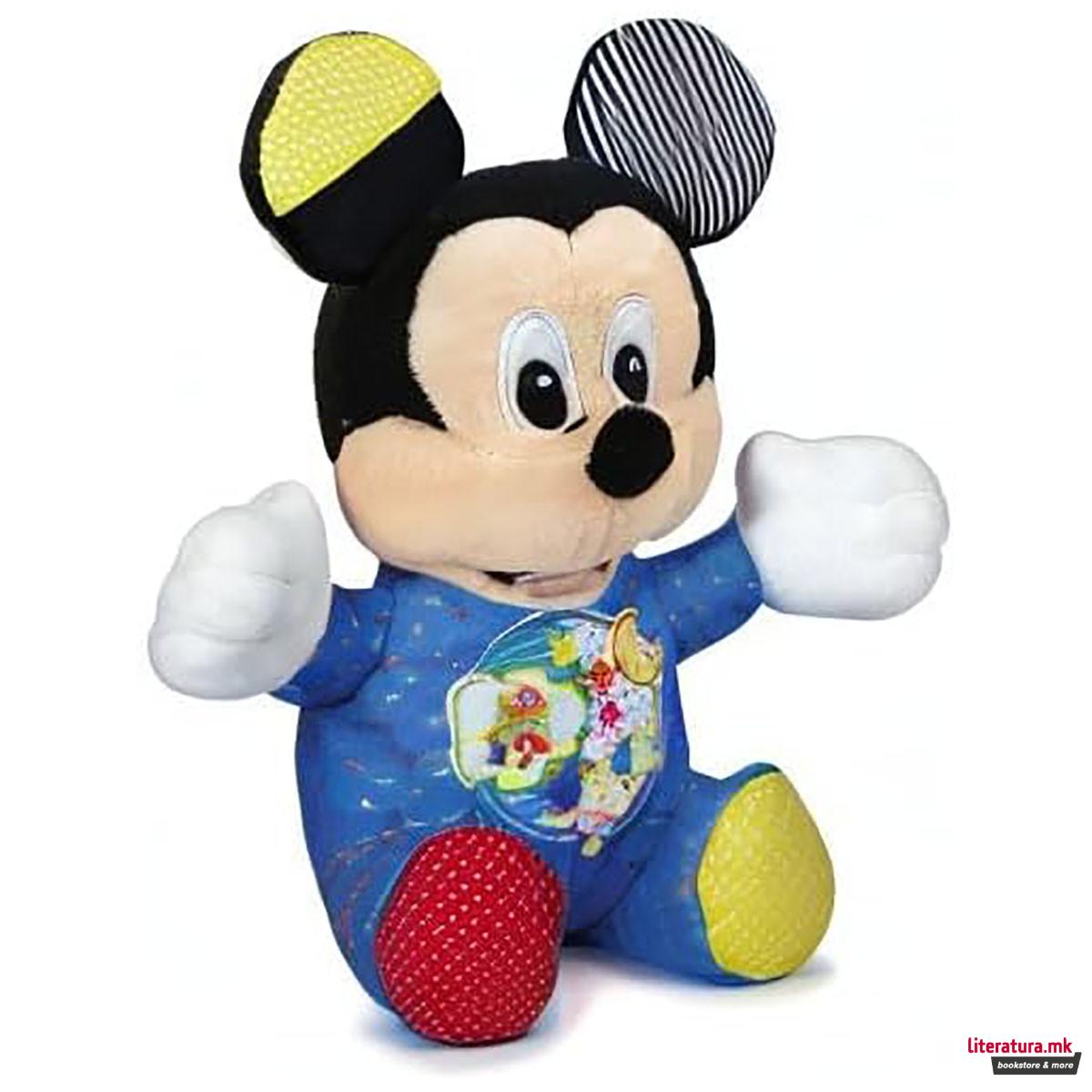 Светлечка плишана играчка, Clementoni Baby, Disney - Mickey Mouse 