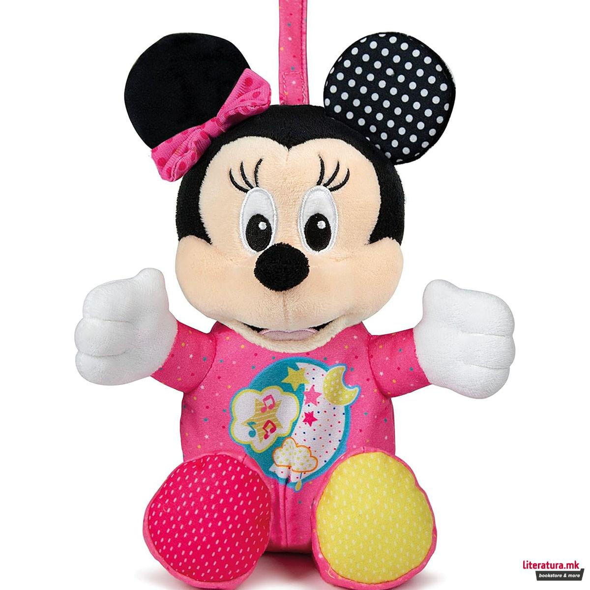 Светлечка плишана играчка, Clementoni Baby, Disney - Minnie Mouse 