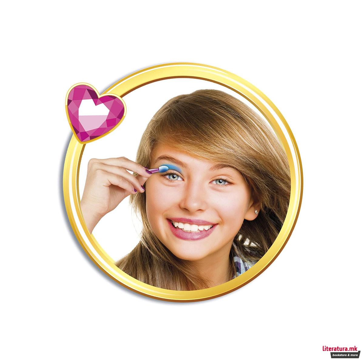 Детски сет за шминкање, Crazy Chic Beauty - Lovely Ballerina Make Up 