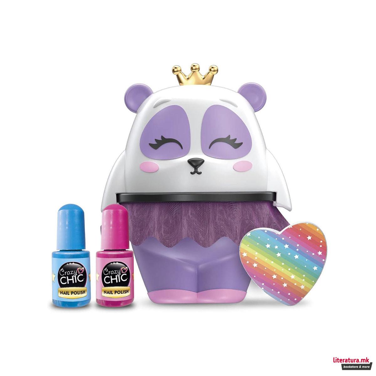 Детски сет за нокти, Crazy Chic Beauty - Lovely Ballerina Nail Art 