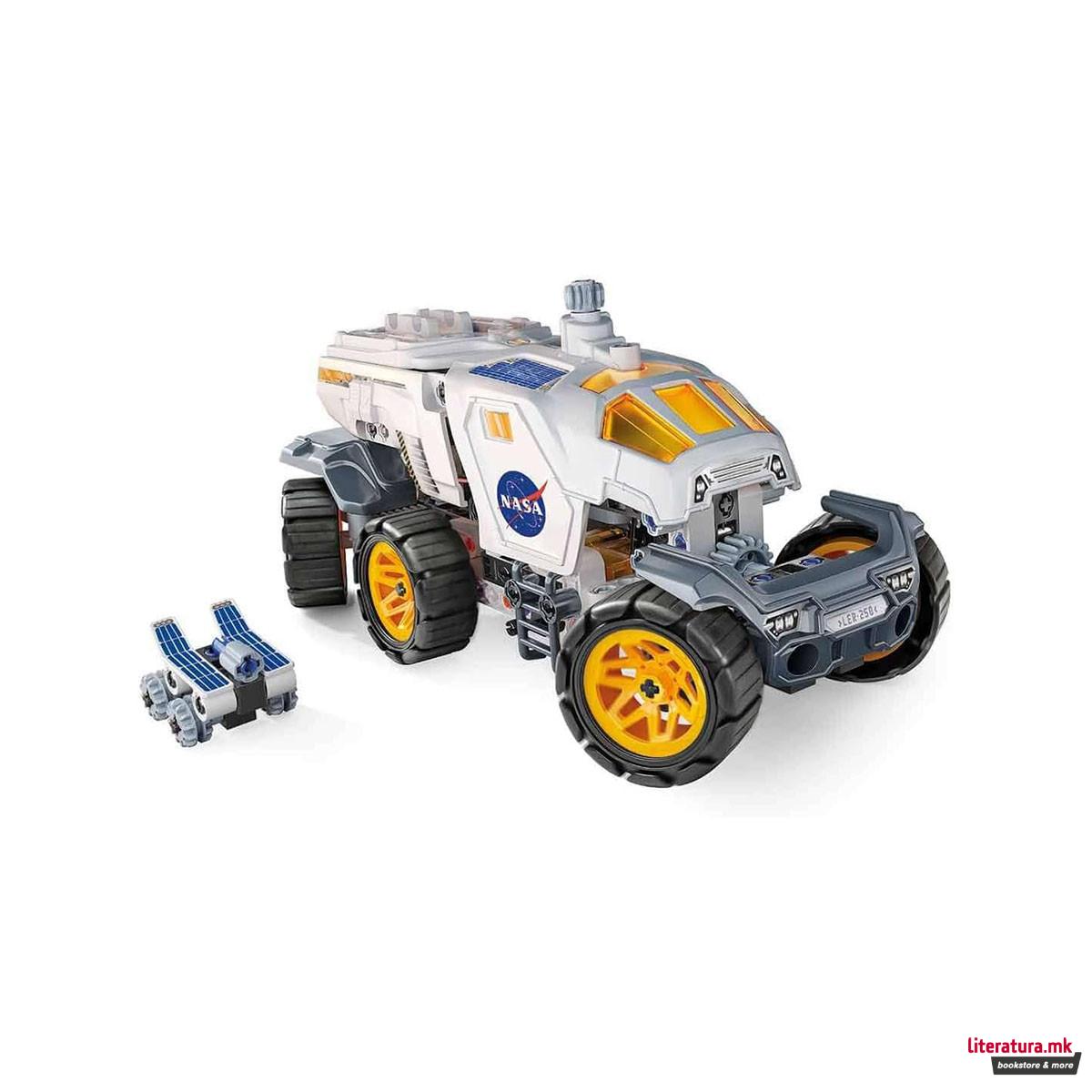 STEM сет за градба,  Science & Play Build, Mechanics - Mars Rover 