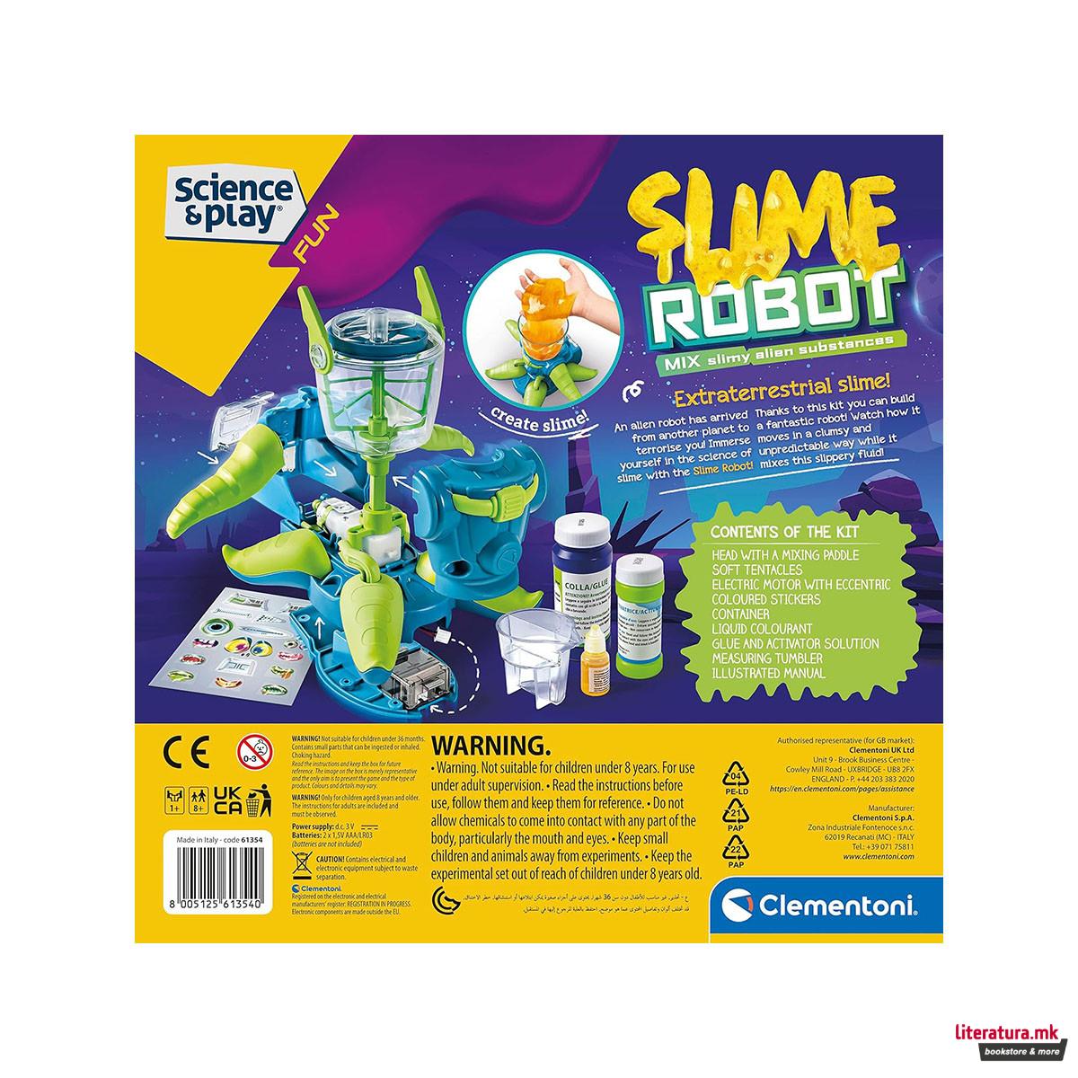 STEM сет, Science & Play Fun, Slime Robot 