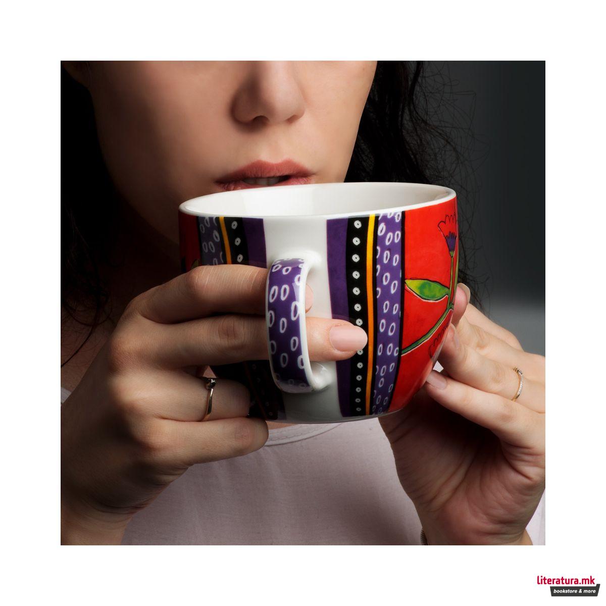 Шолја, Le Pupazze, црна, 600 мл 