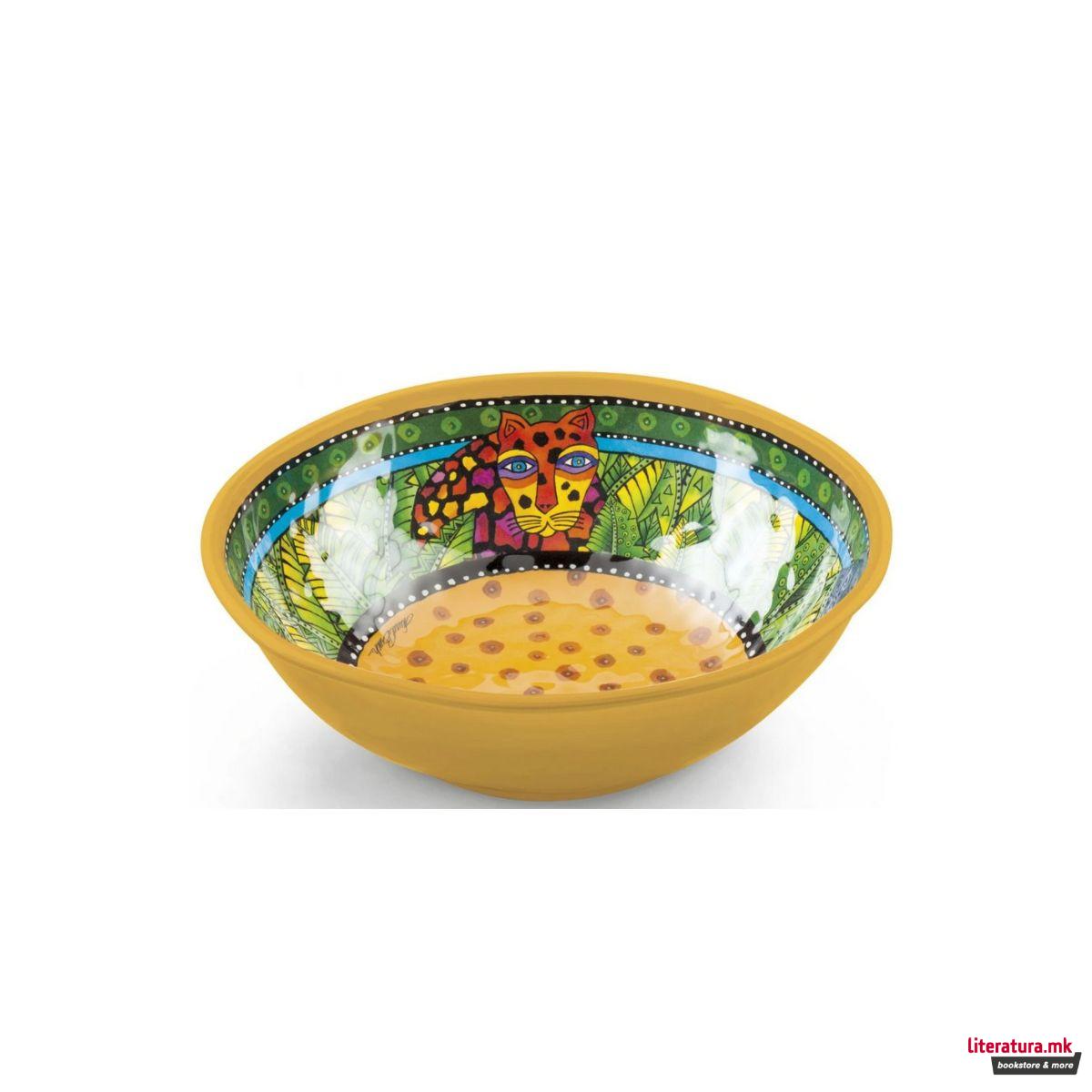 Длабок сад за салата, Laurel Burch - Jungle, жолт 