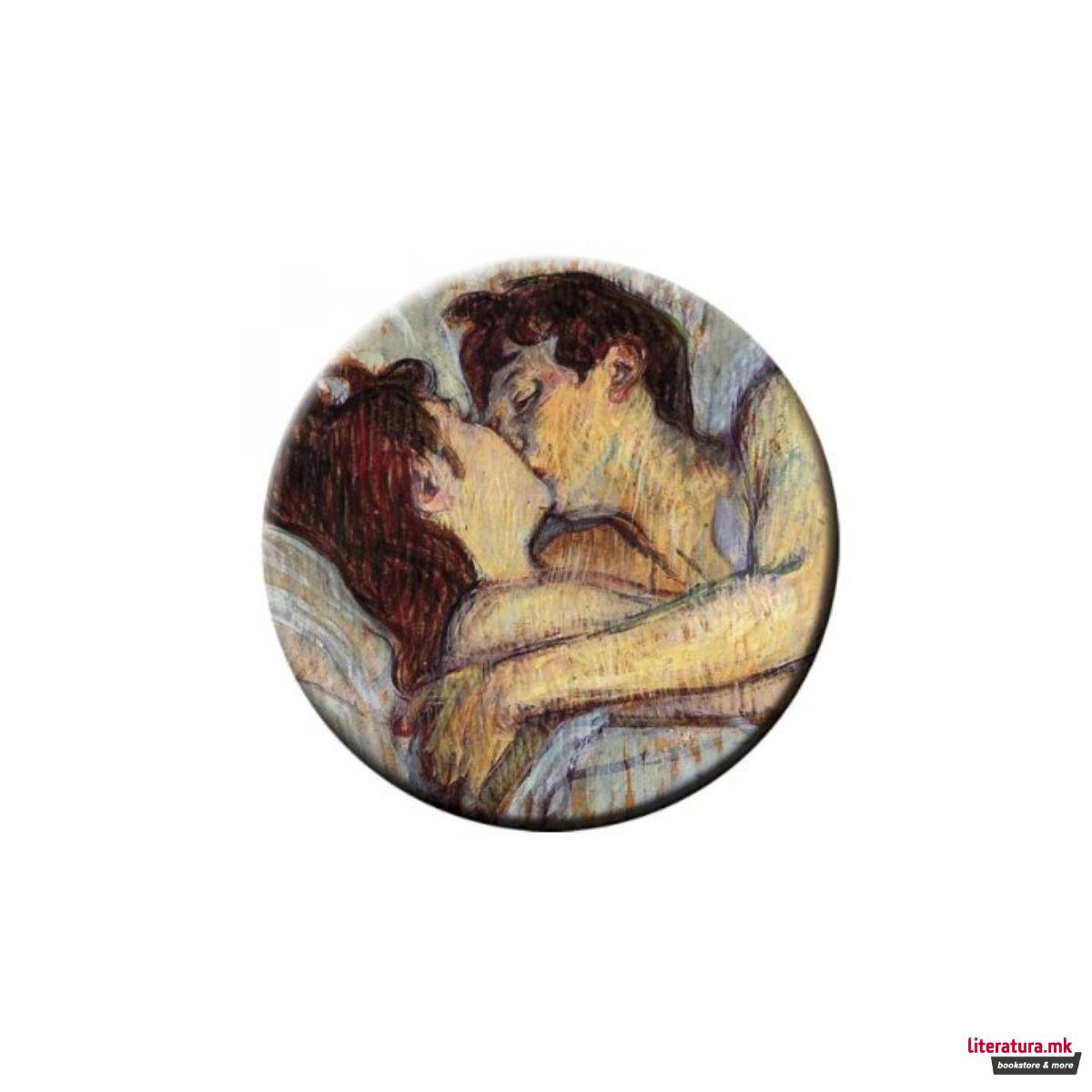Џебно огледалце, T. Lautrec - The Kiss 
