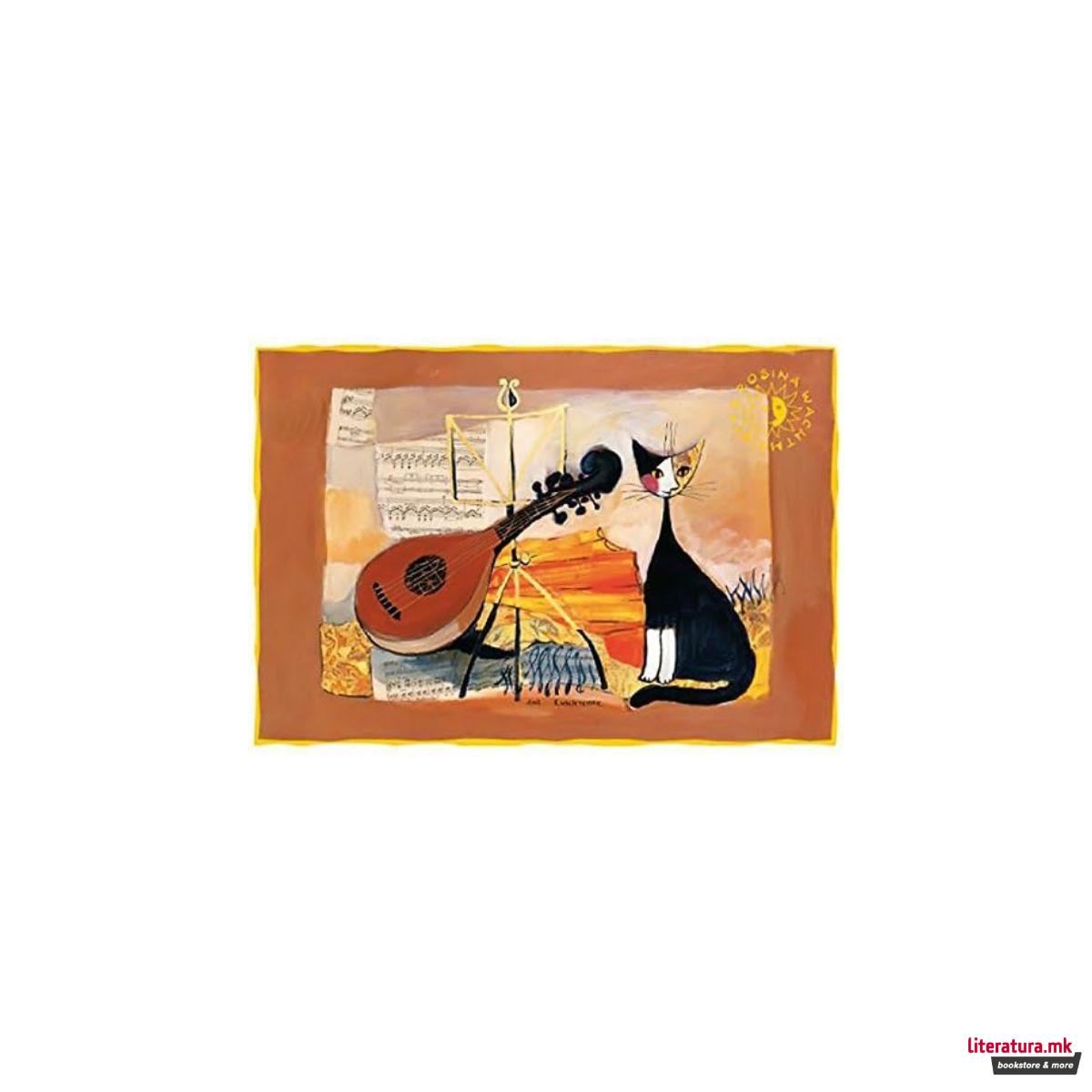 Разгледница, Rosina Wachtmeister - Musical Cat 