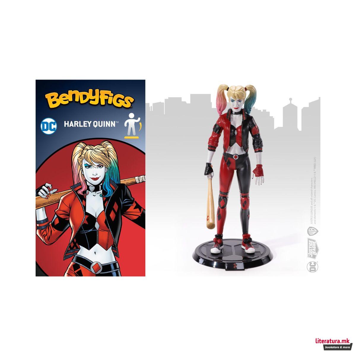 Фигура Bendyfigs™, DC Comics – Harley Quinn (Rebirth) 