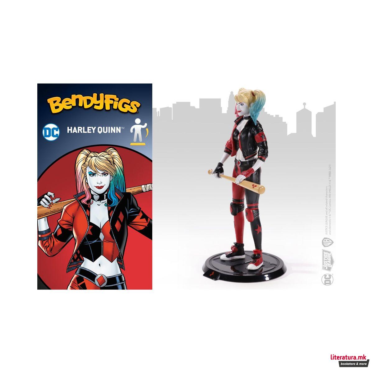 Фигура Bendyfigs™, DC Comics – Harley Quinn (Rebirth) 