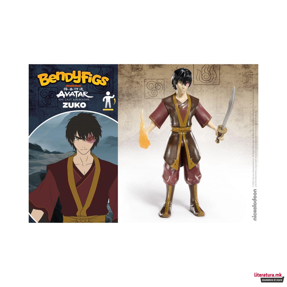 Фигура, Bendyfigs™, Avatar: The Last Airbender – Zuko 