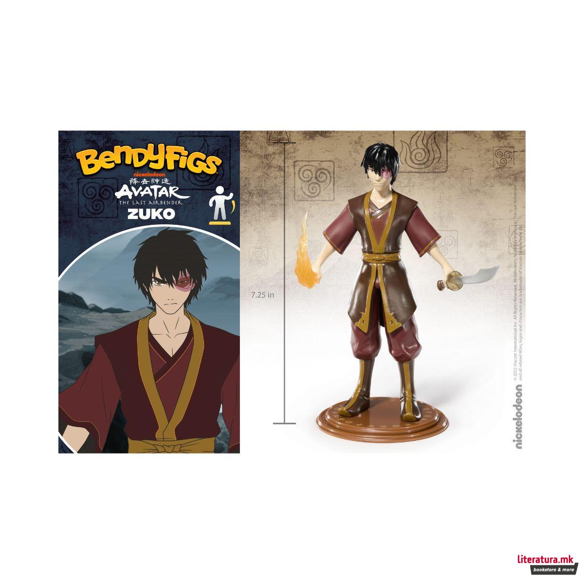 Фигура, Bendyfigs™, Avatar: The Last Airbender – Zuko 