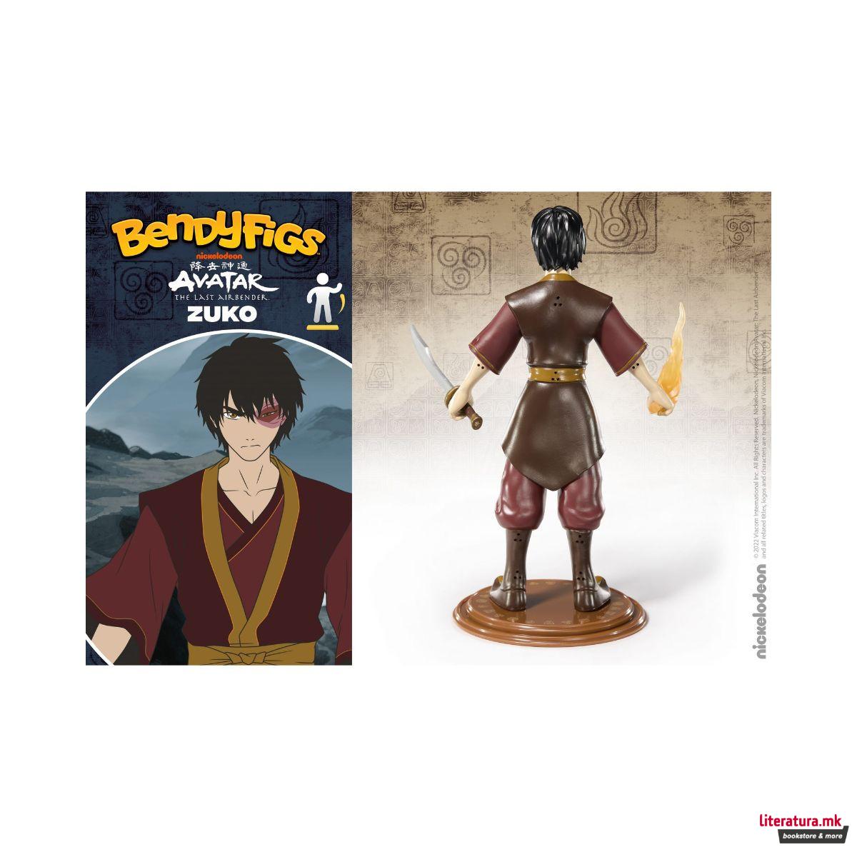 Фигура, Bendyfigs™, Avatar: The Last Airbender – Zuko 