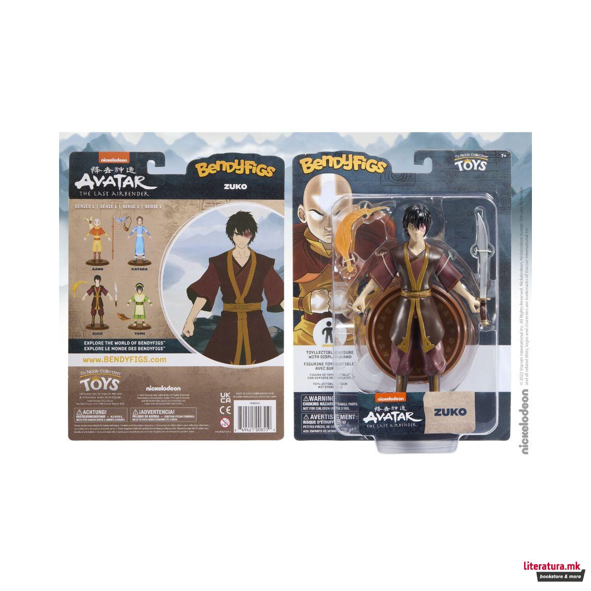 Фигура, Bendyfigs™, Avatar: The Last Airbender – Zuko 