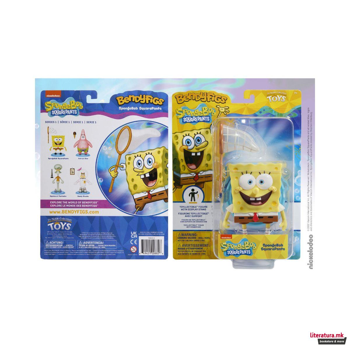 Фигура, Bendyfigs™, Spongebob Squarepants - Spongebob 