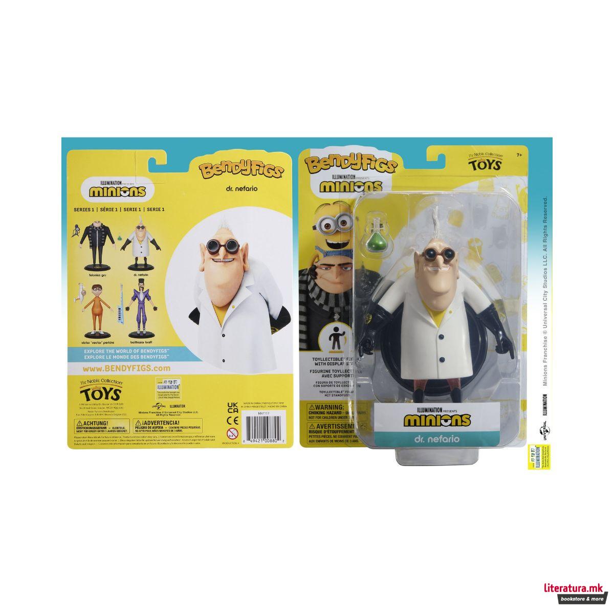 Фигура, Bendyfigs™, Minions – Dr. Nefario 