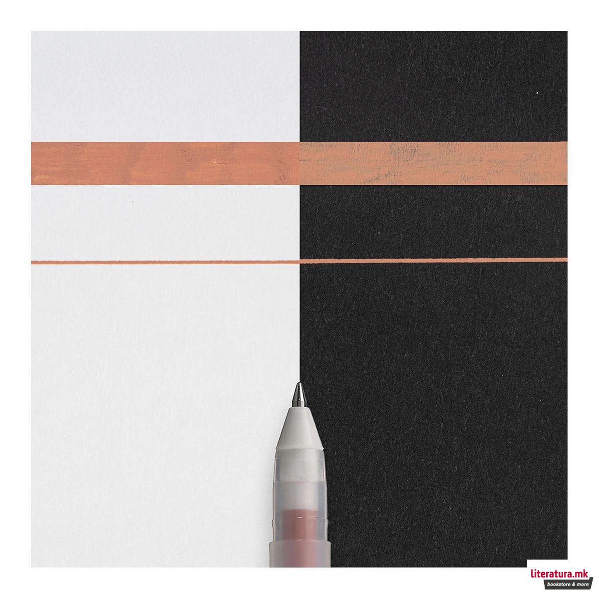 Гел-ролер, Sakura, Gelly Roll - Moonlight 06, Pale Brown 