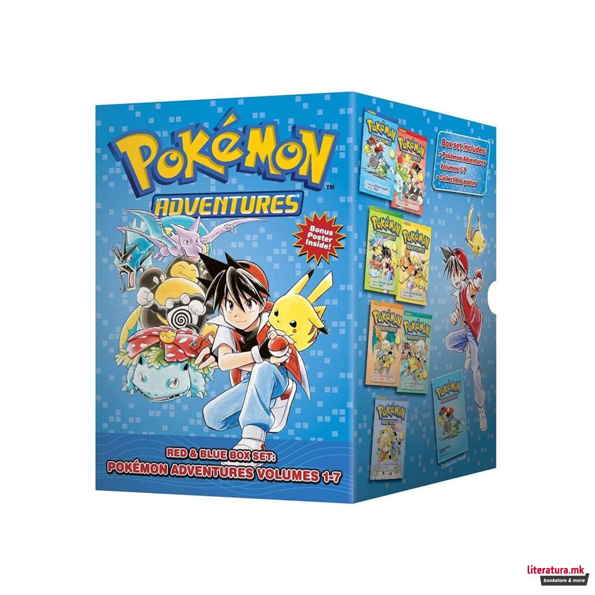 Pokemon Adventures Red & Blue Box Set 