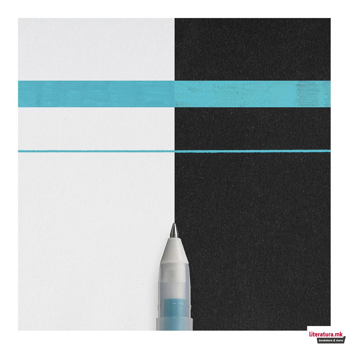 Гел-ролер, Sakura, Gelly Roll - Moonlight 06, Blue Green 