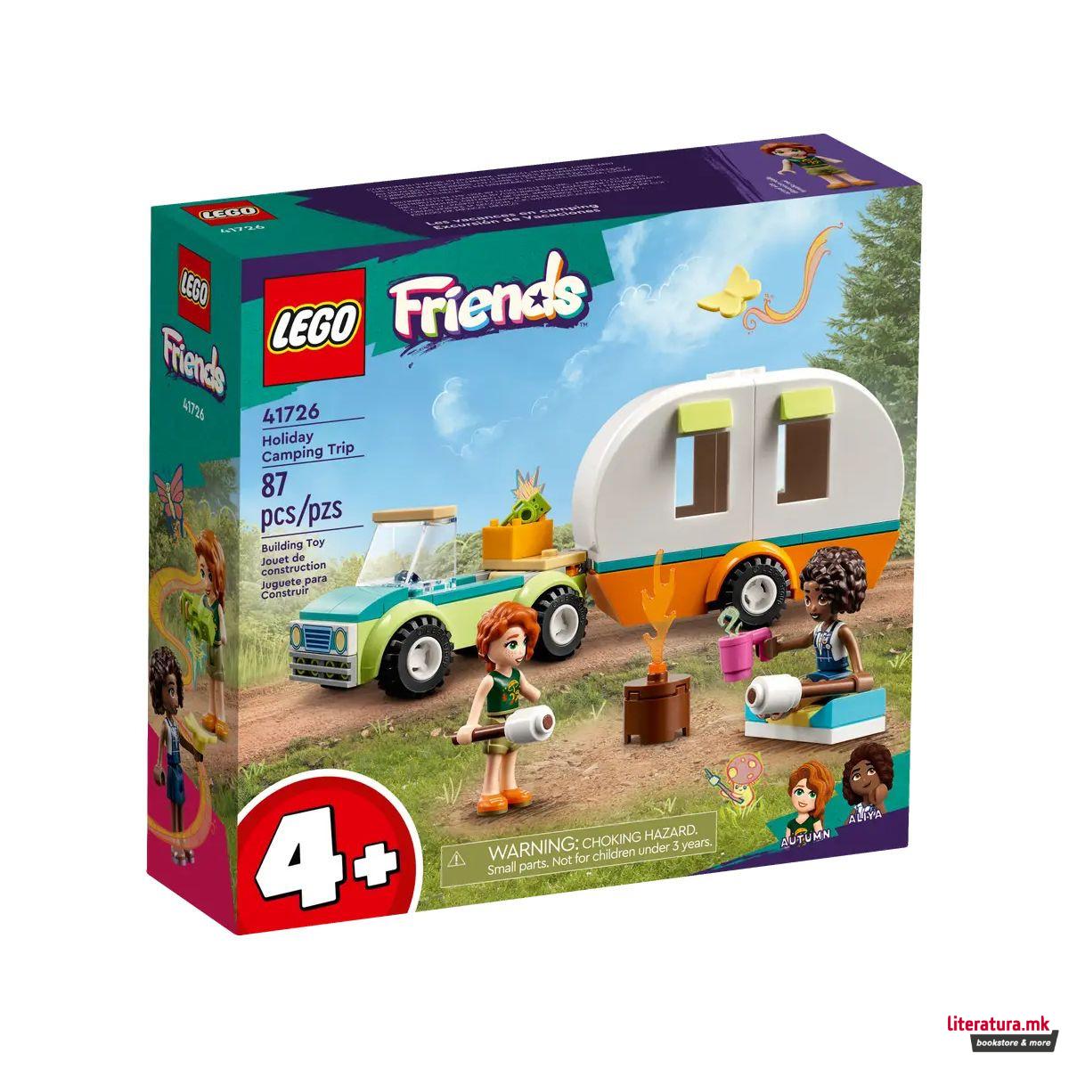 LEGO коцки, Friends, Holiday Camping Trip 