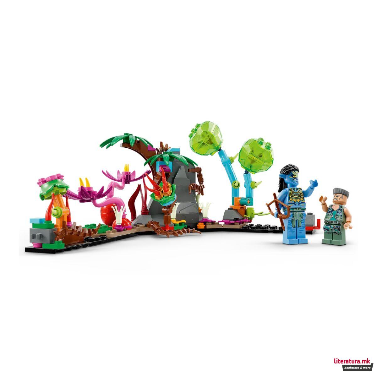 LEGO коцки, Avatar, Neytiri & Thanator vs. AMP Suit Quaritch 