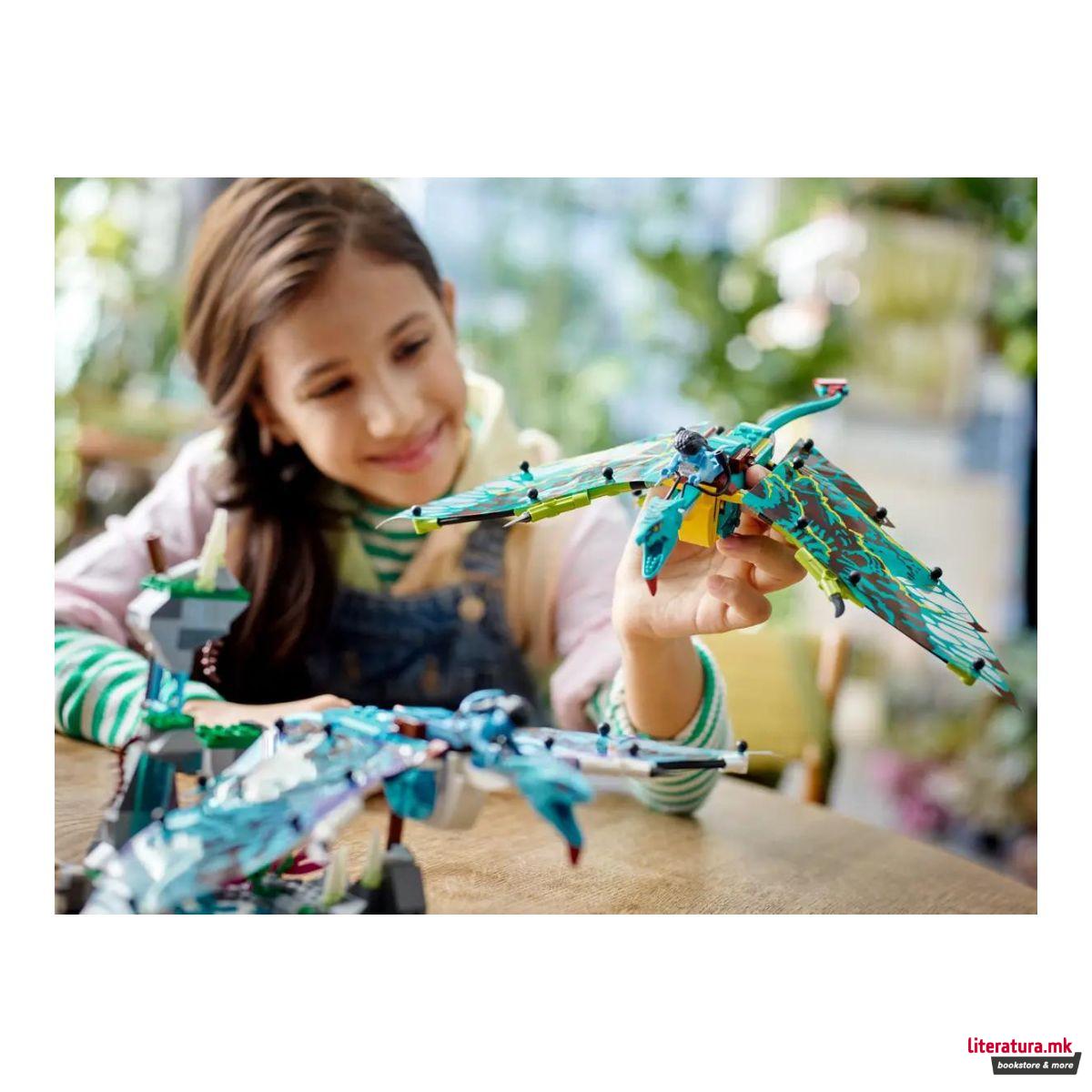 LEGO коцки, Avatar, Jake & Neytiri’s First Banshee Flight 