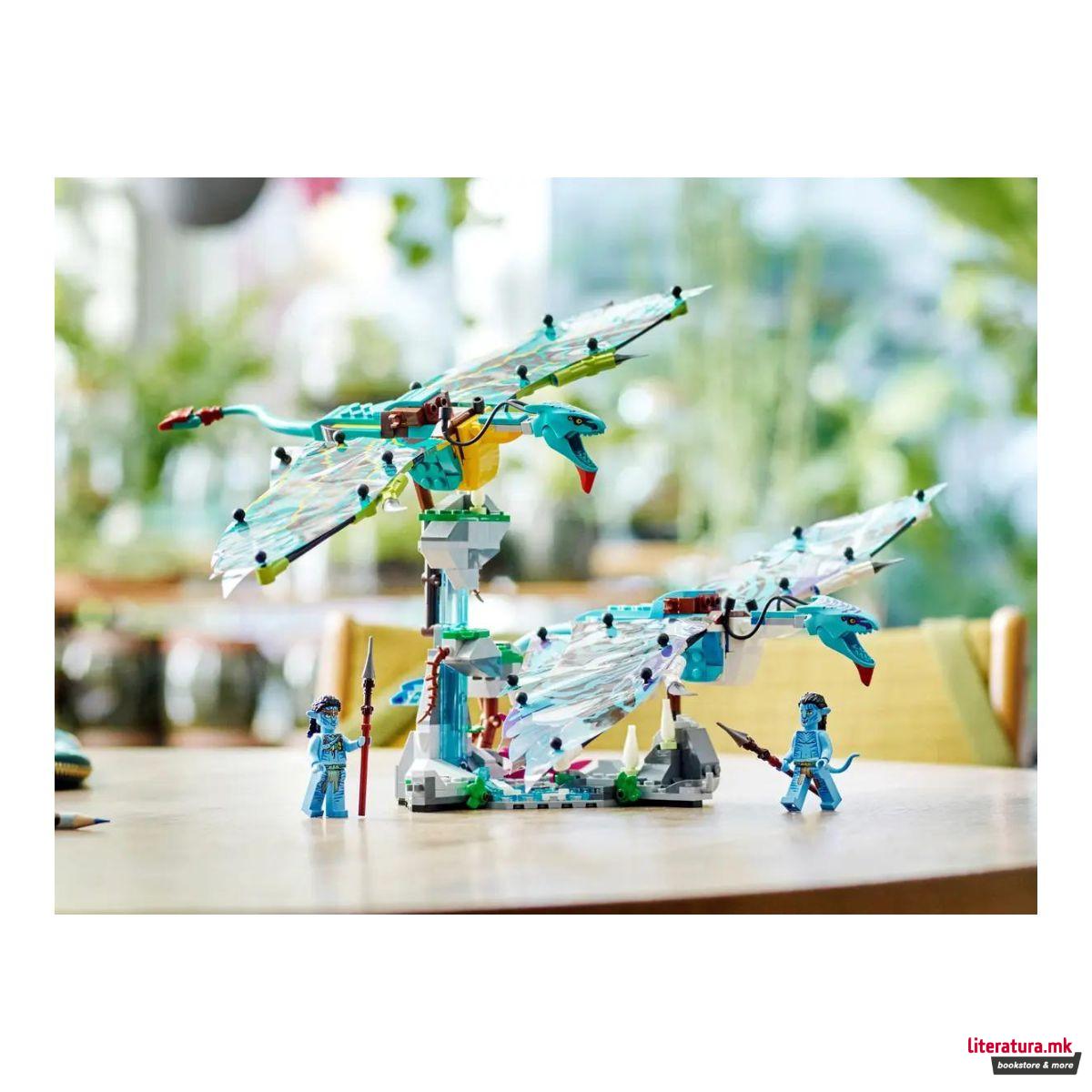 LEGO коцки, Avatar, Jake & Neytiri’s First Banshee Flight 
