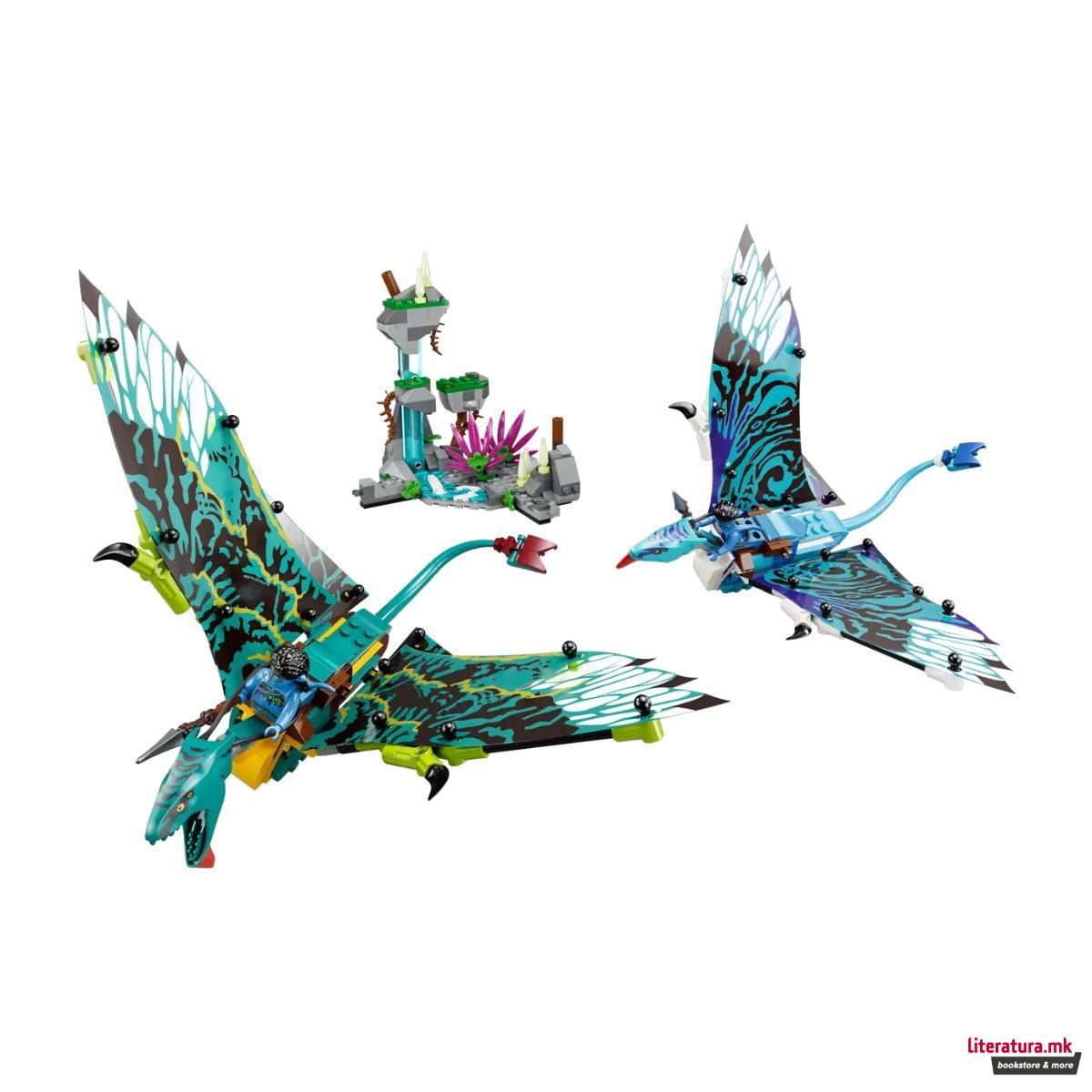 LEGO коцки, Avatar, Jake & Neytiri’s First Banshee Flight 