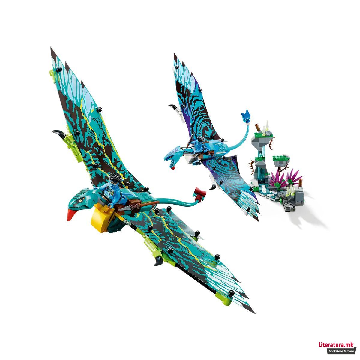 LEGO коцки, Avatar, Jake & Neytiri’s First Banshee Flight 