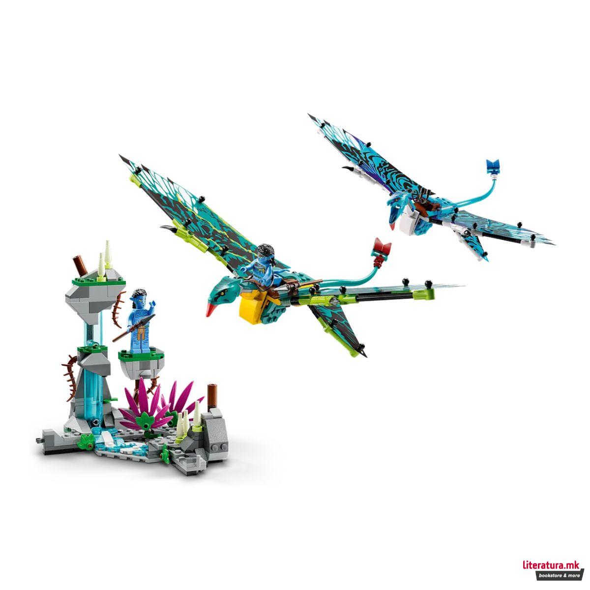 LEGO коцки, Avatar, Jake & Neytiri’s First Banshee Flight 