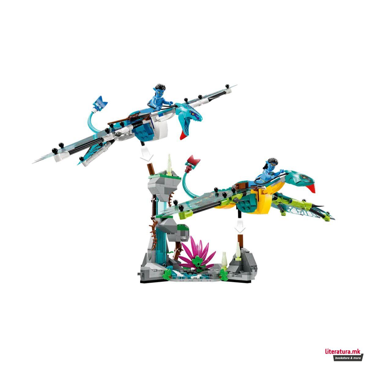 LEGO коцки, Avatar, Jake & Neytiri’s First Banshee Flight 