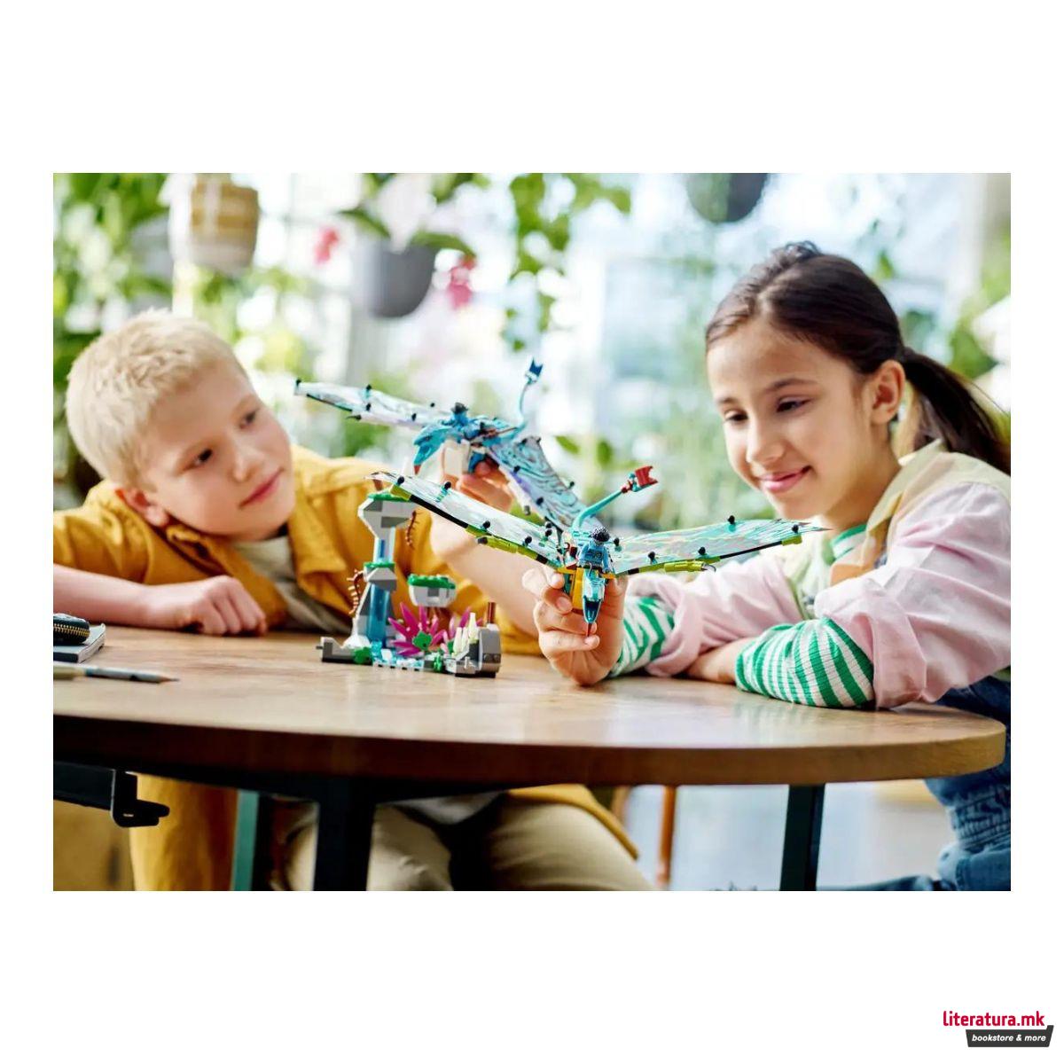 LEGO коцки, Avatar, Jake & Neytiri’s First Banshee Flight 