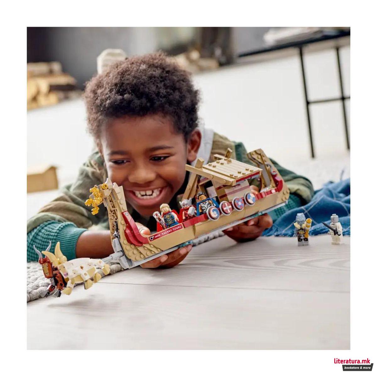 LEGO коцки, Marvel: Thor: Love and Thunder, The Goat Boat 