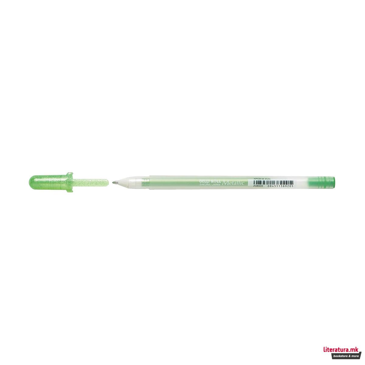 Гел-ролер, Sakura, Gelly Roll - Metallic, Emerald 