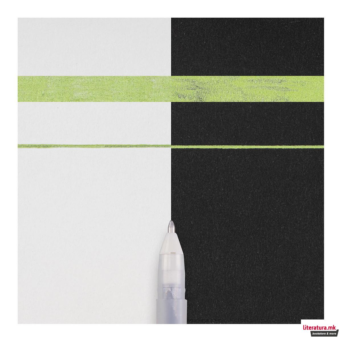 Гел-ролер, Sakura, Gelly Roll - Metallic, Emerald 