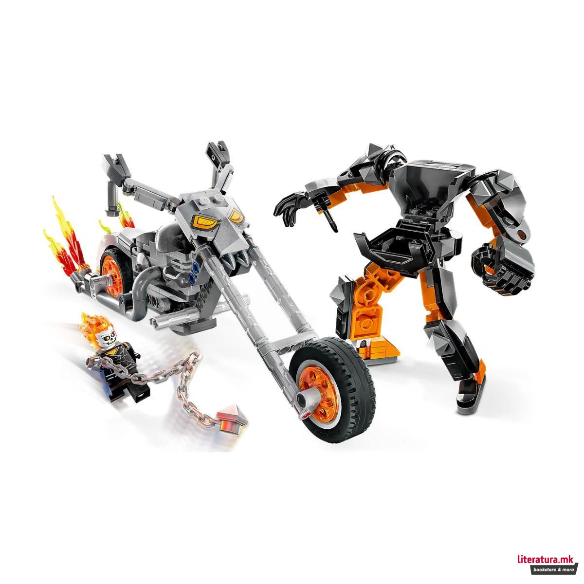 LEGO коцки, Marvel - Ghost Rider Mech & Bike 