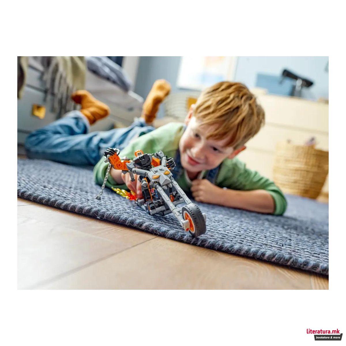 LEGO коцки, Marvel - Ghost Rider Mech & Bike 