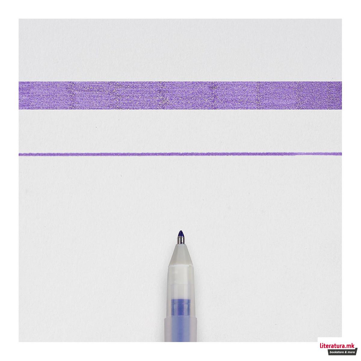 Гел-ролер, Sakura, Gelly Roll - Stardust, Purple 