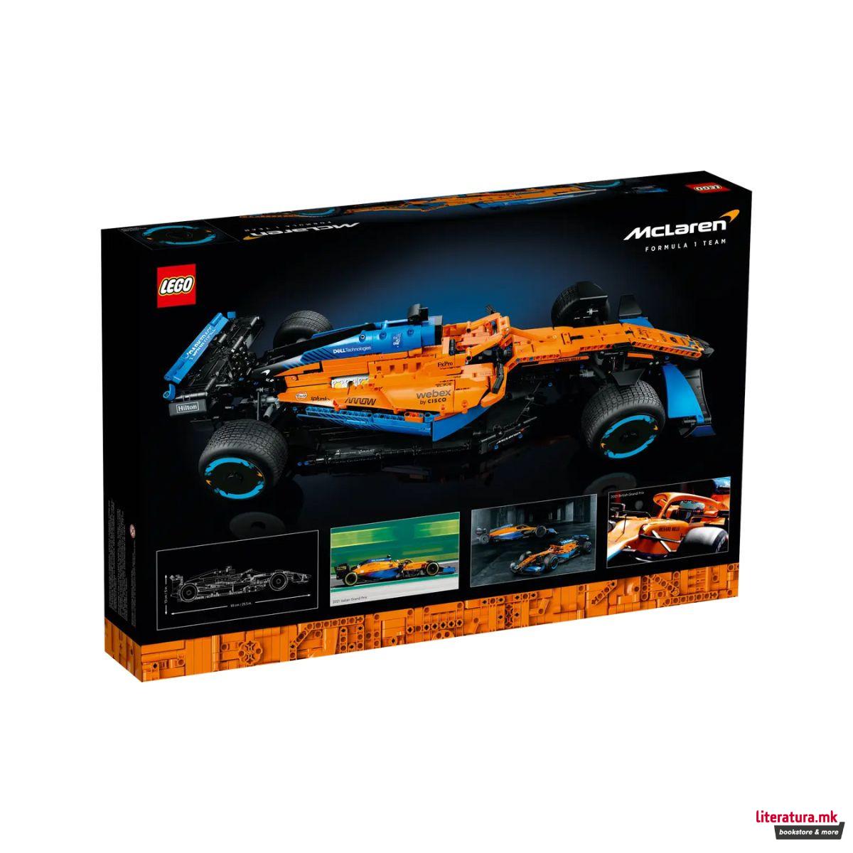 LEGO коцки, Technic, McLaren Formula 1 Team 2022 Race Car 