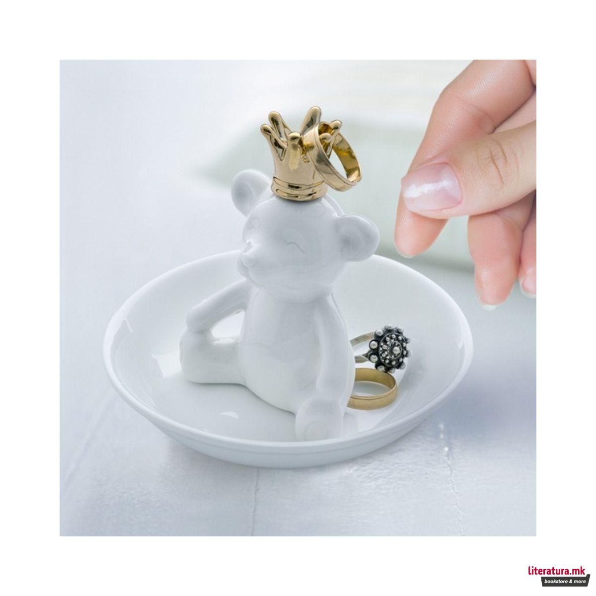 Порцелански држач за накит, The King 