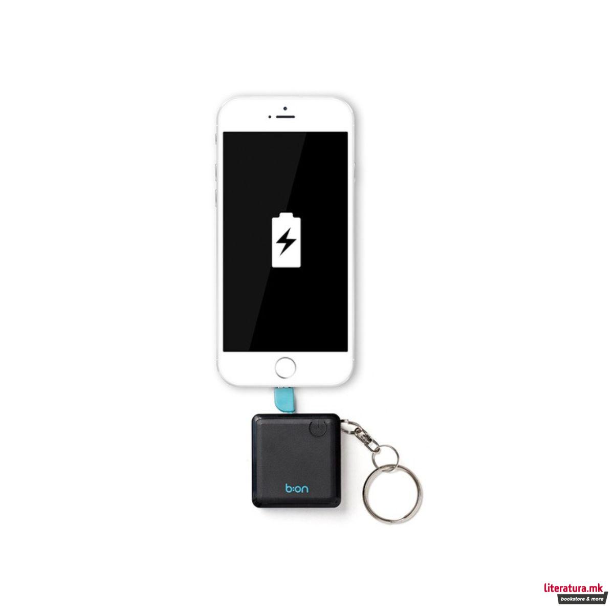 Приврзок за клуч/преносен полнач (за iPhone) 