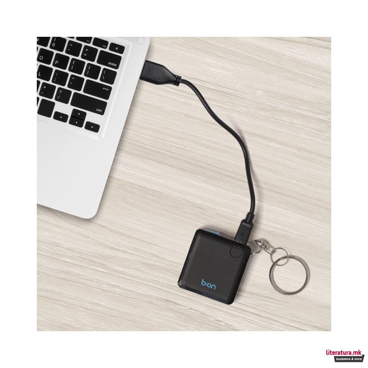 Приврзок за клуч/преносен полнач (за iPhone) 