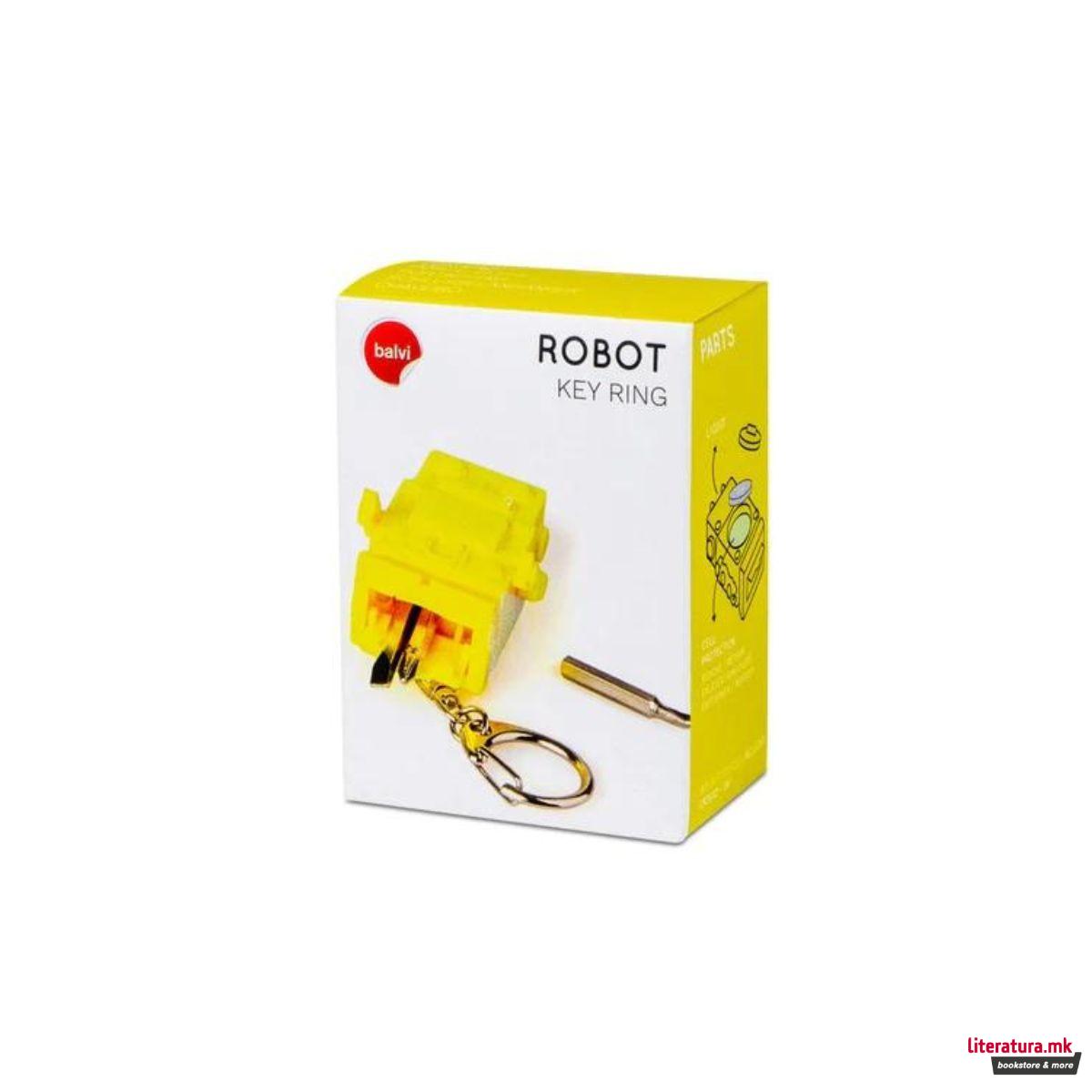 Повеќенаменско алатче/приврзок за клуч, Robot 